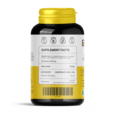 BROMELINE - ULTRA FORTE 750MG